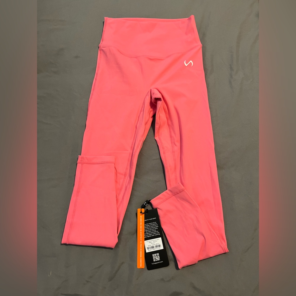 TLF Pink High-Waisted Leggings